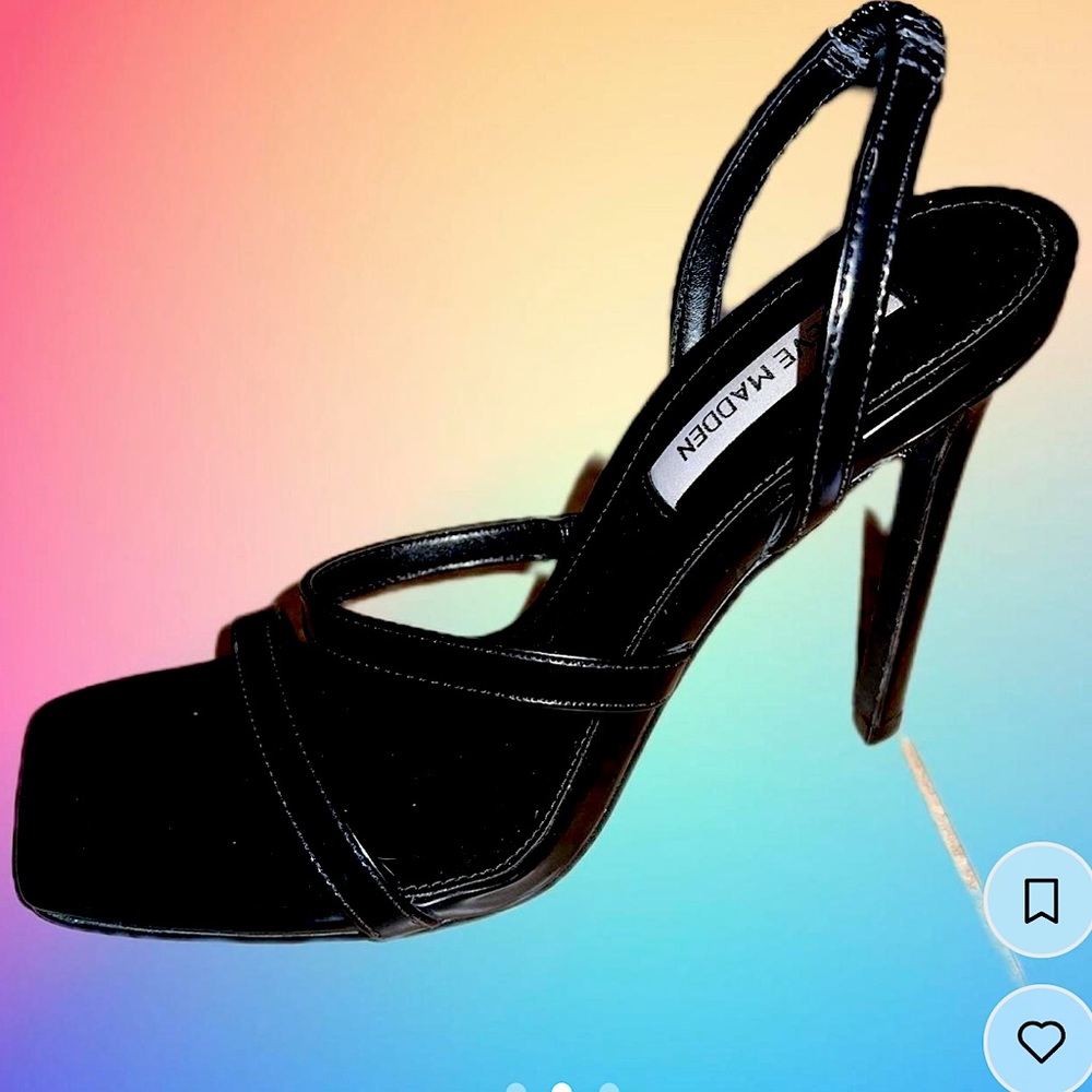 Steve madden square toed heels